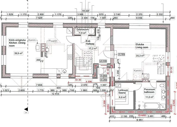 Semesterbostad Black House Pärnu